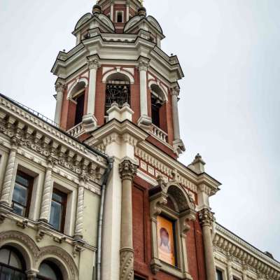 Торговые ряды Заиконоспасского монастыря