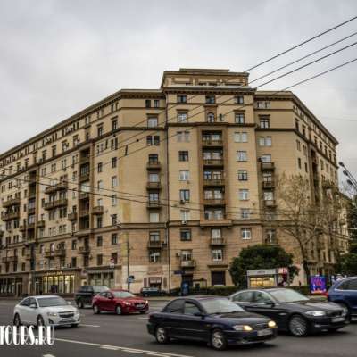 Жилой дом для сотрудников Академии Наук СССР, проект А.В. Щусева
