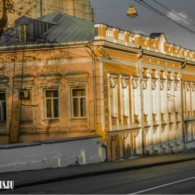 Главный дом городской усадьбы Е.И. Демидова – Рахмановых