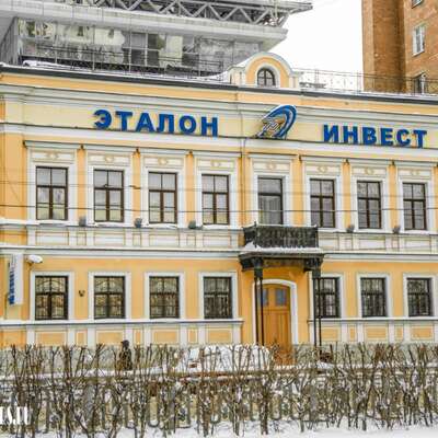 Двухэтажный особняк, в котором в 1878–1910 годах жил и работал поэт В.Я. Брюсов